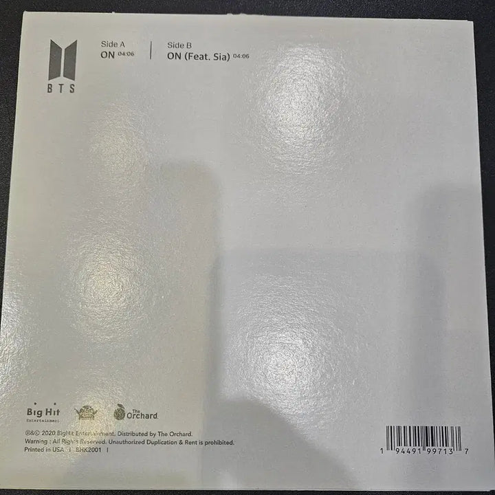 [BUNJANG] BTS Map of the Soul: 7 Vinyl LP (Unsealed) / BTS Map of the Soul 7 on  Vinyl LP (개봉)