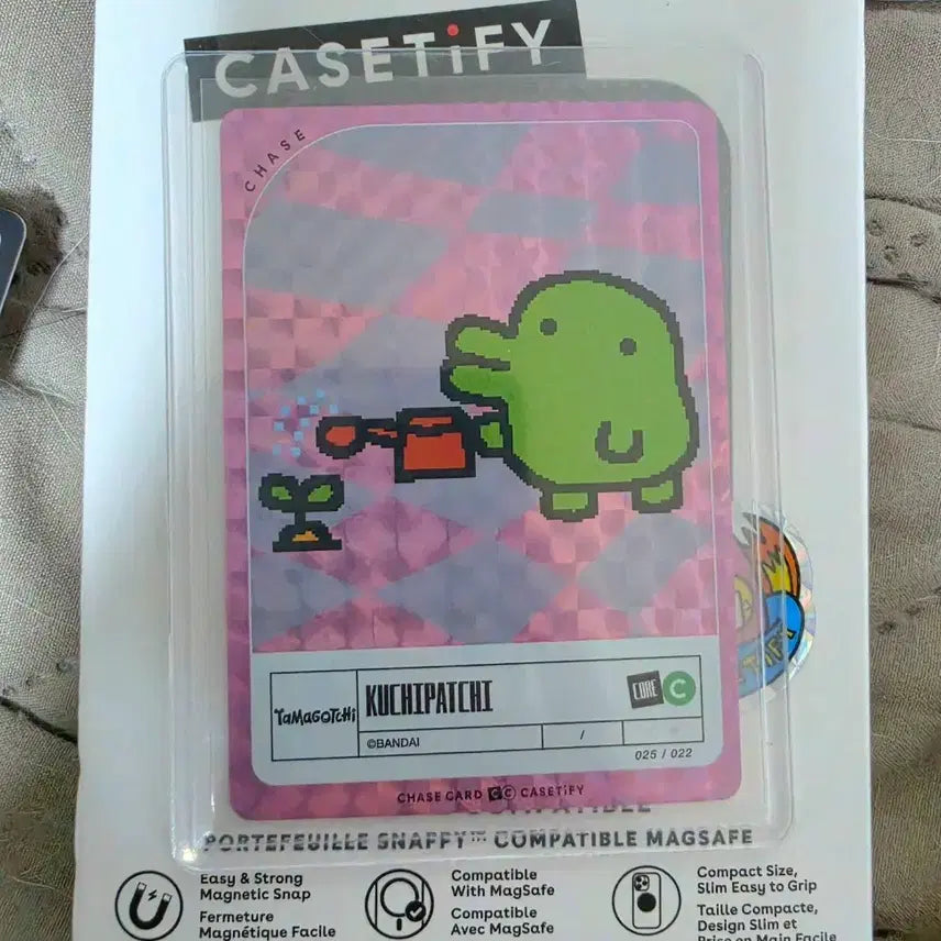 [BUNJANG] Casetify Tamagotchi Card Case / [예약] 케이스티파이 구치파치 다마고치 카드