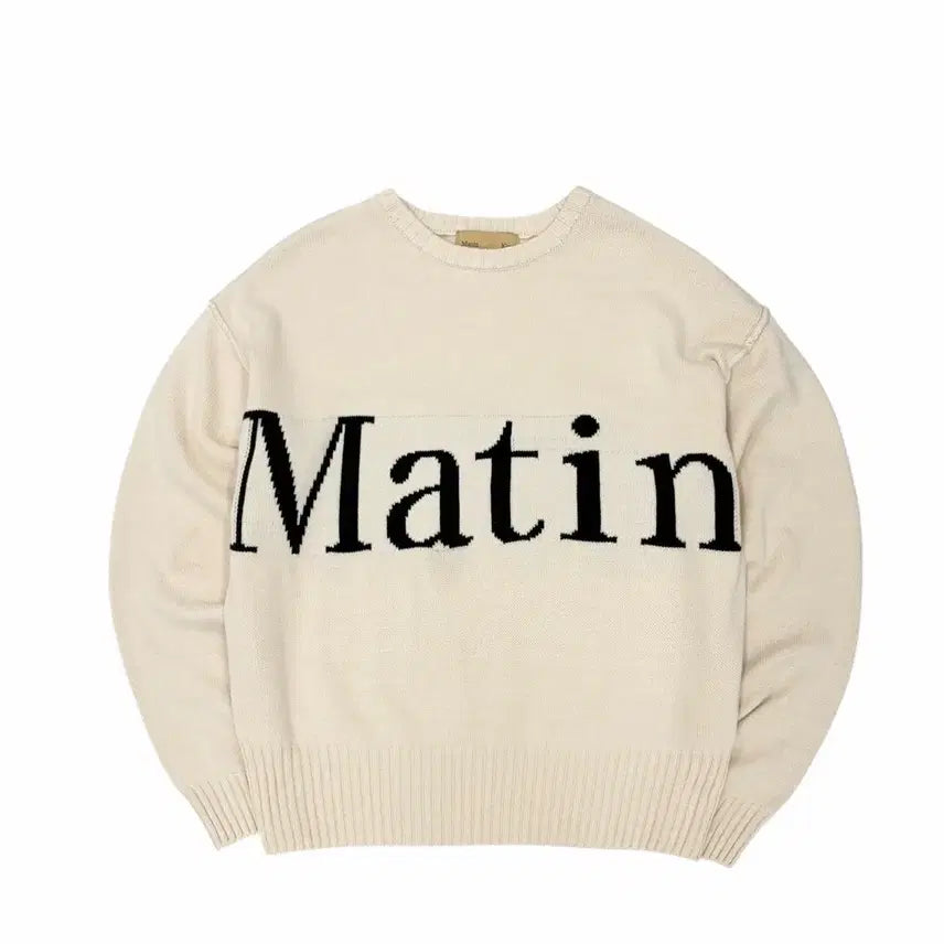 [BUNJANG] Matinkim Knit Ivory Free Size / 마뗑킴 니트 아이보리 (프리사이즈)