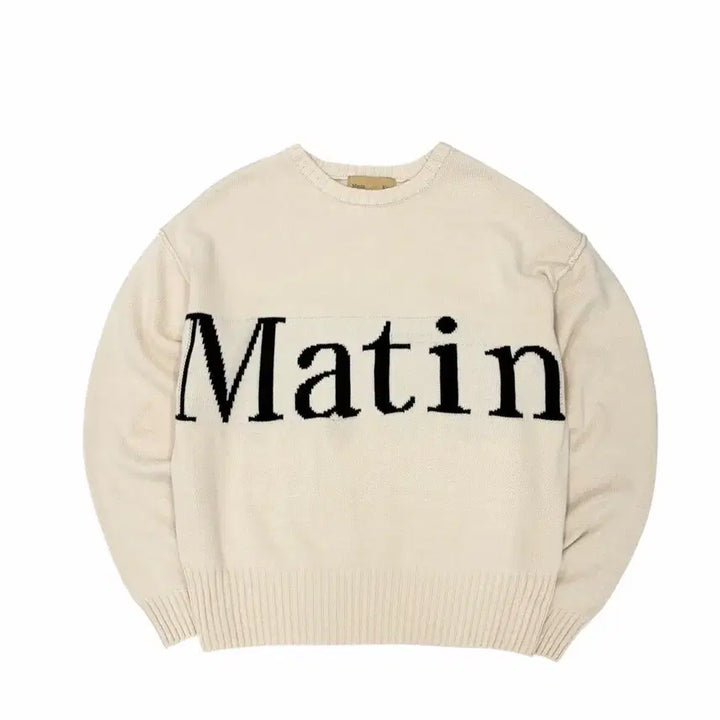 [BUNJANG] Matinkim Knit Ivory Free Size / 마뗑킴 니트 아이보리 (프리사이즈)