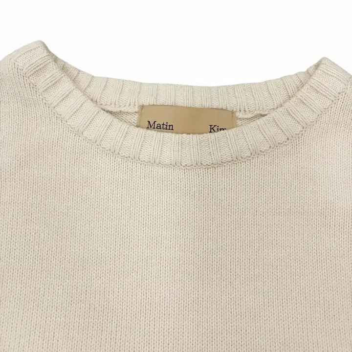 [BUNJANG] Matinkim Knit Ivory Free Size / 마뗑킴 니트 아이보리 (프리사이즈)