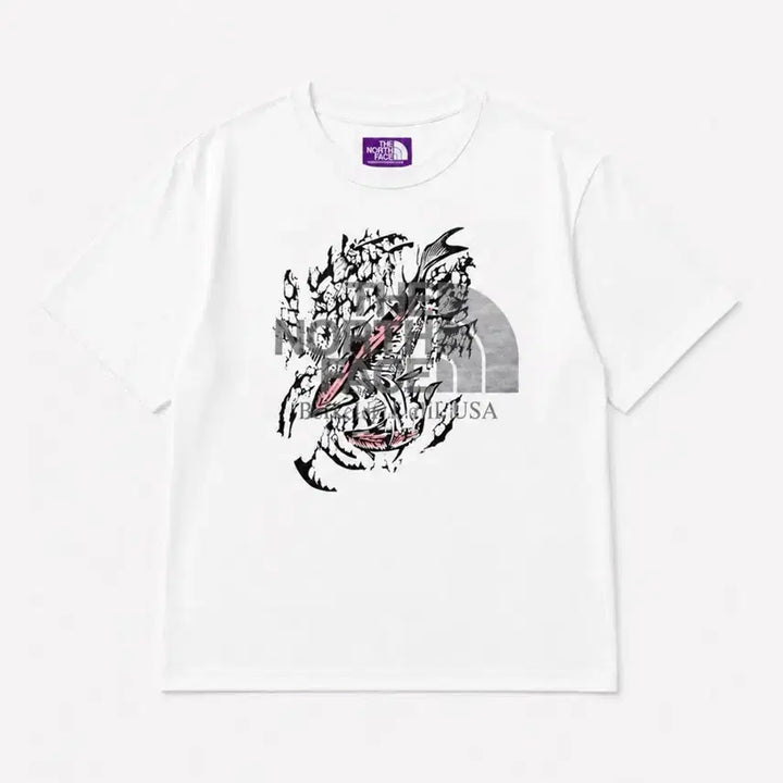 [BUNJANG] The North Face Purple Label Coolmax Graphic T-Shirt / 더 노스페이스 퍼플라벨 쿨맥스 그래픽 티셔츠