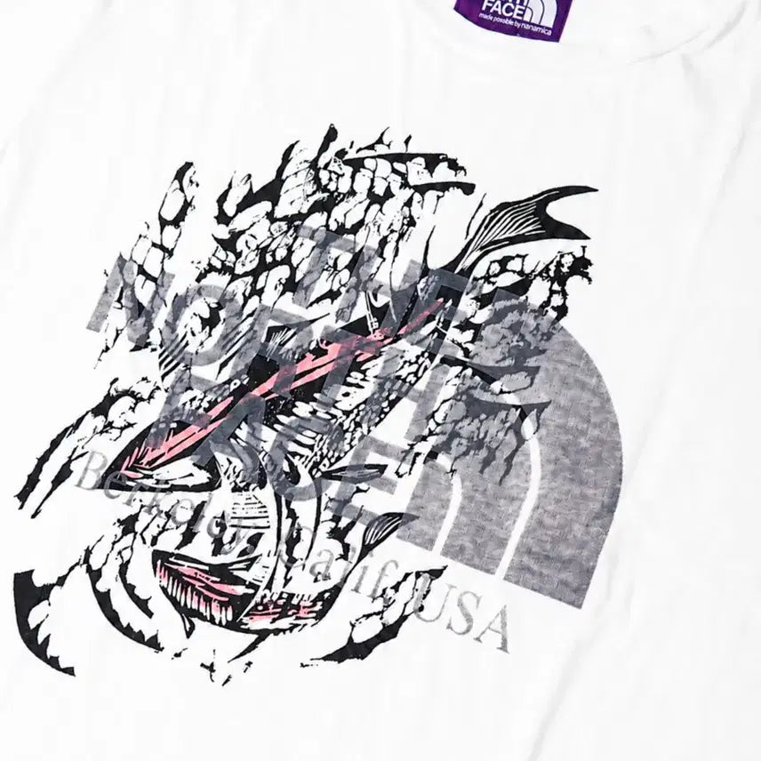 [BUNJANG] The North Face Purple Label Coolmax Graphic T-Shirt / 더 노스페이스 퍼플라벨 쿨맥스 그래픽 티셔츠
