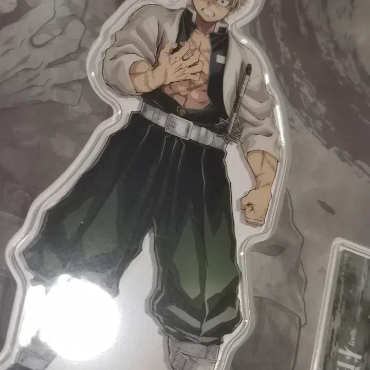 [BUNJANG] Demon Slayer Sanemi Shinazugawa Hashira Exhibition Acrylic Stand Set / ~8/23 귀멸의 칼날 시나즈가와 사네미 하시라전 아크릴스탠드 세트