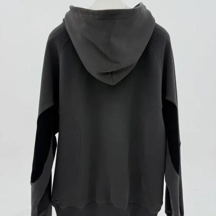 [BUNJANG] Sansan Gear Nylon Pocket Hoodie Charcoal 24SS / 산산기어 나일론 포켓 후드티