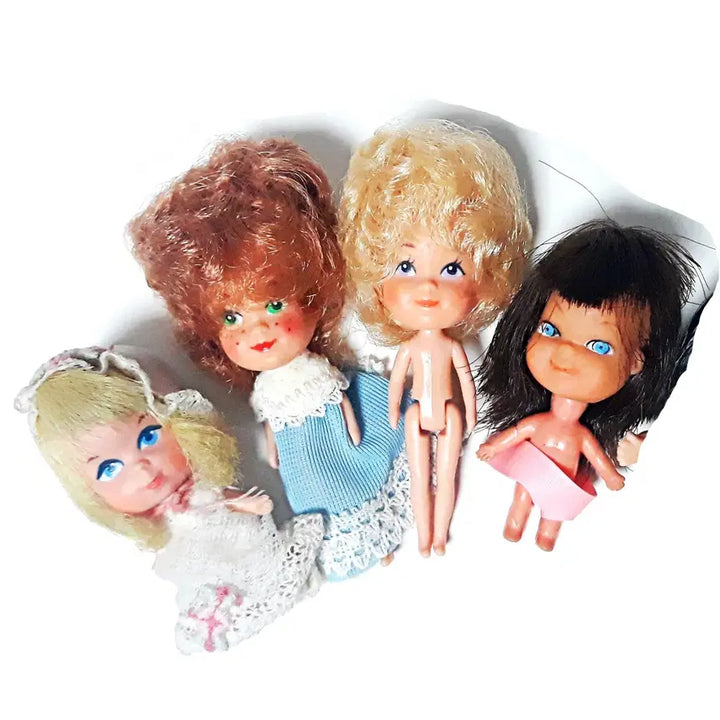 [BUNJANG] 1960s-1980s Vintage Doll Collection (Set of 5) / [4종일괄] 1960~1980 빈티지 인형