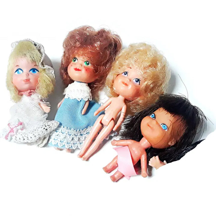 [BUNJANG] 1960s-1980s Vintage Doll Collection (Set of 5) / [4종일괄] 1960~1980 빈티지 인형