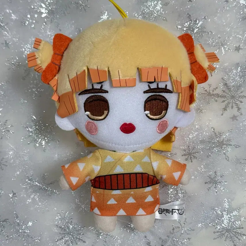 [BUNJANG] Demon Slayer: Kimetsu no Yaiba Entertainment District Arc Zenitsu Zenko Crane Plush Doll / 귀멸의 칼날 유곽편 환락의 거리편 젠이츠 젠코 크레인 누이 인형
