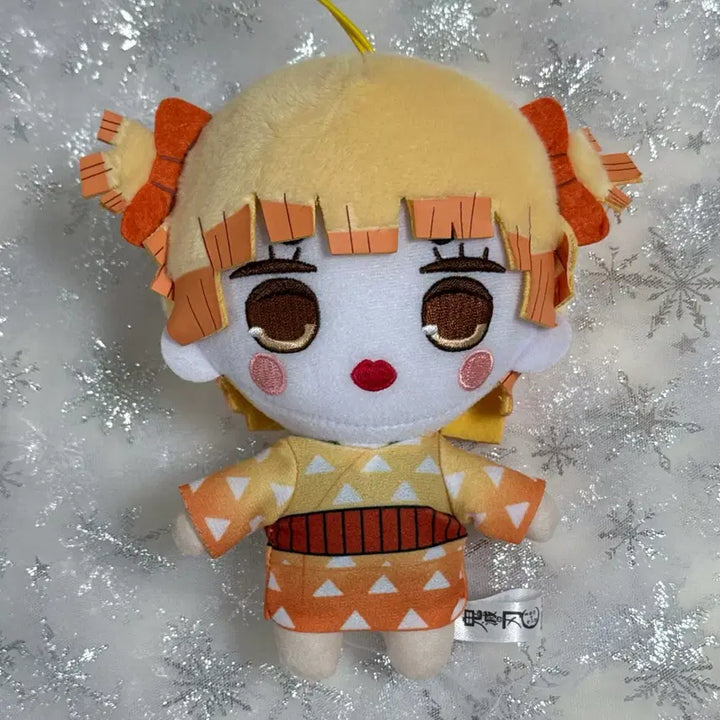 [BUNJANG] Demon Slayer: Kimetsu no Yaiba Entertainment District Arc Zenitsu Zenko Crane Plush Doll / 귀멸의 칼날 유곽편 환락의 거리편 젠이츠 젠코 크레인 누이 인형