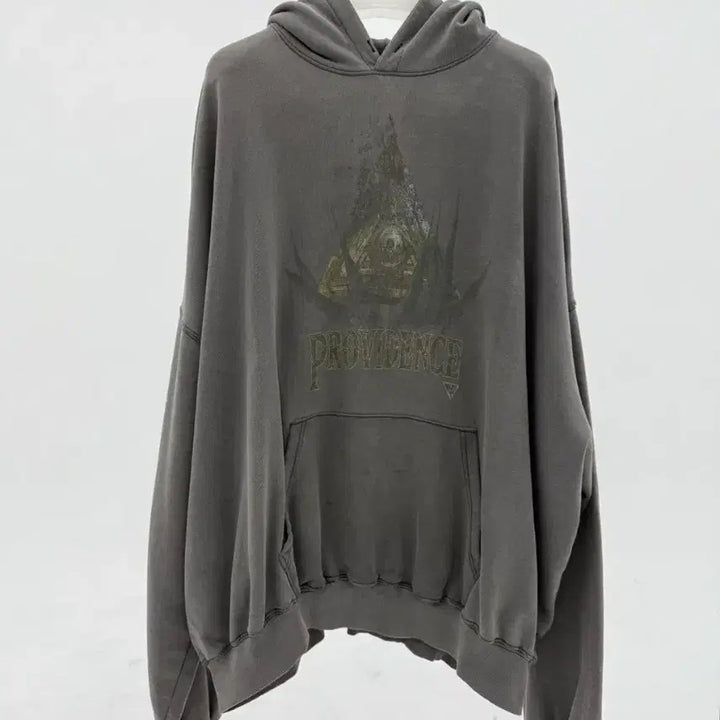 [BUNJANG] Undermycar Providence Oversized Hoodie Charcoal / 언더마이카 프로비던스 후드티