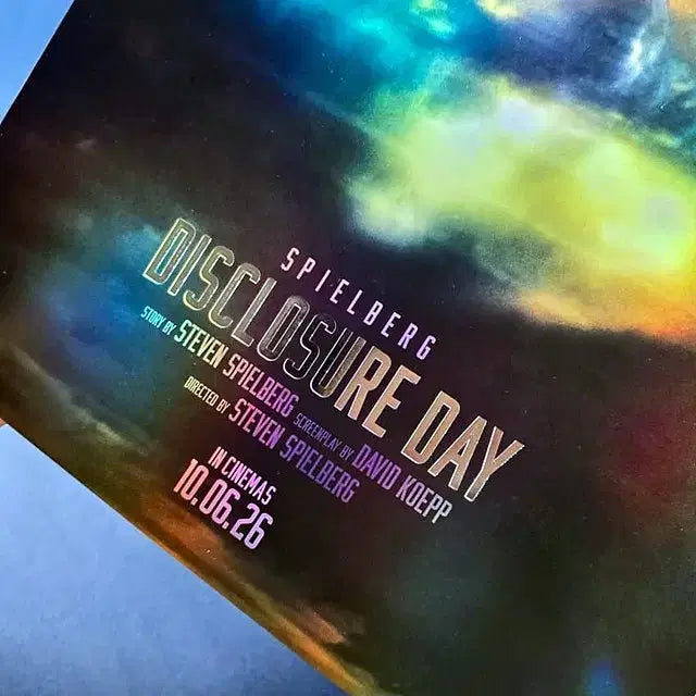 [BUNJANG] Disclosure Dolby Poster + Original Ticket / 디스클로저 데이 돌비포스터 + 오리지널 티켓