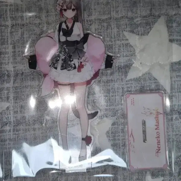 [BUNJANG] Stellive NeneKo Mashiro Hanbok Acrylic Stand / 스텔라이브 네네코 마시로 한복 아크릴