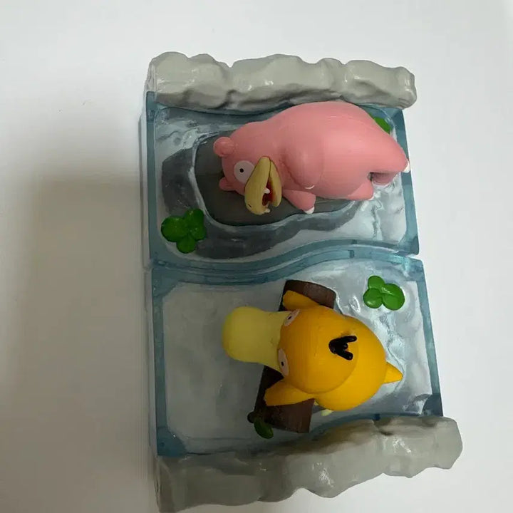 [BUNJANG] Pokemon Psyduck &amp; Slowpoke Rement Figure Bundle Set / 포켓몬 고라파덕 야돈 리멘트 피규어 일괄