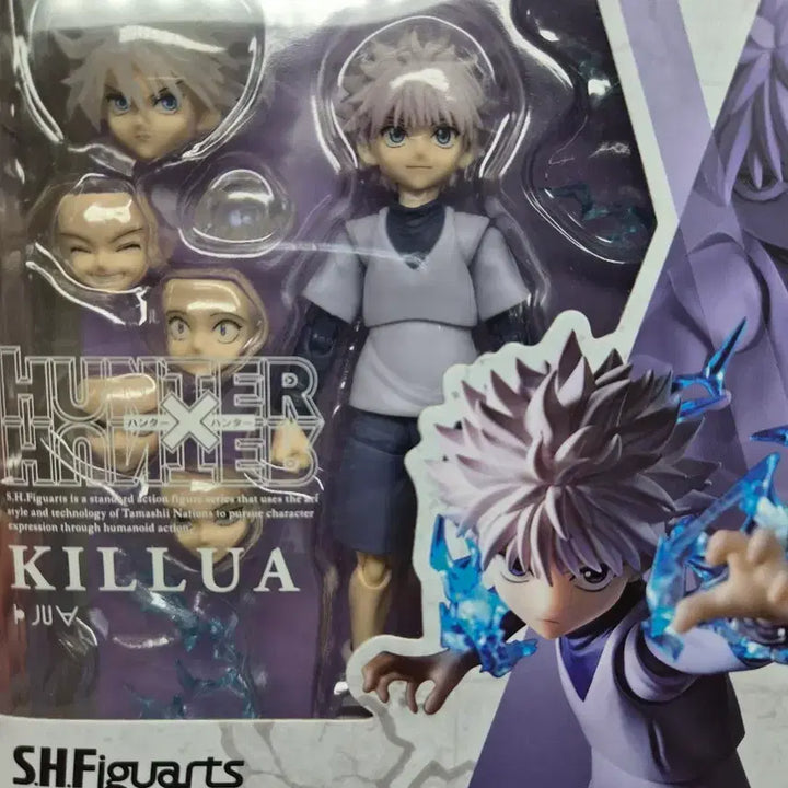 [BUNJANG] Bandai S.H.Figuarts Hunter x Hunter Zoldyck Killua Figure / 헌헌 반다이 S.H.Figuarts 헌터X헌터 조르딕 키르아 피규어