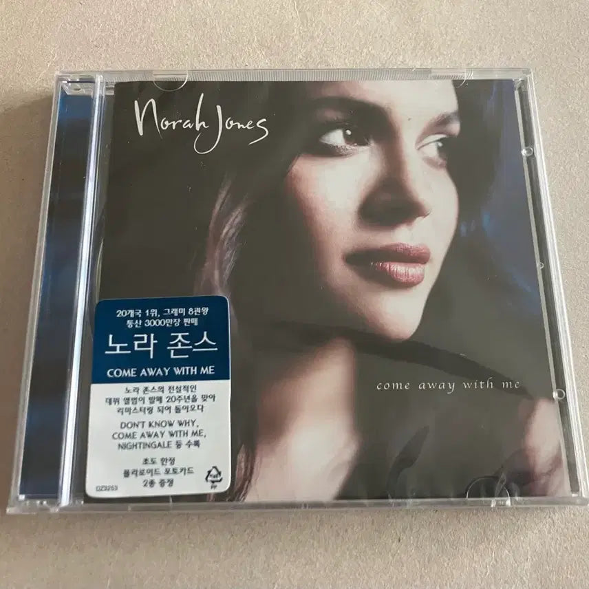 [BUNJANG] Norah Jones Come Away With Me 20th Anniversary Remastered Edition Unsealed CD / 노라존스 1집 20주년 리마스터링 국내 라이센스 미개봉 CD 시디