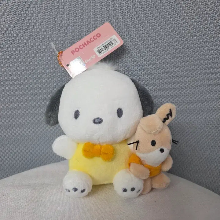[BUNJANG] Sanrio Pochacco Kkanbu Series Keyring Plush / 정품 새상품)산리오 포차코 깐부 시리즈 키링 인형