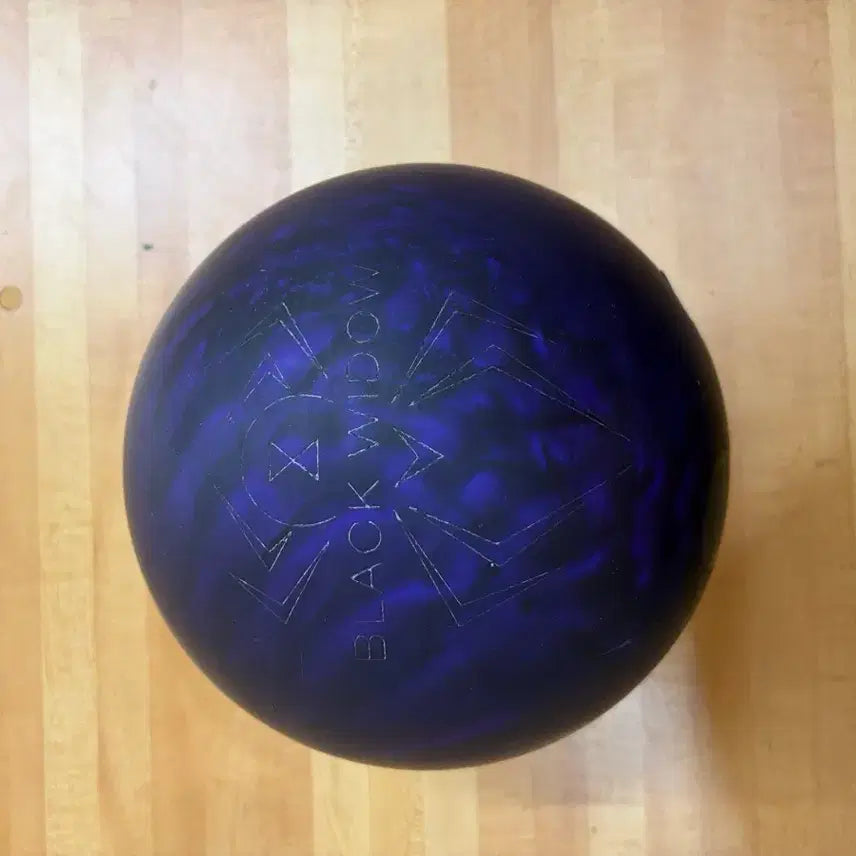 [BUNJANG] Black Widow Purple Original Bowling Ball 15lb / 블랙위도우 퍼플 오리지널 15