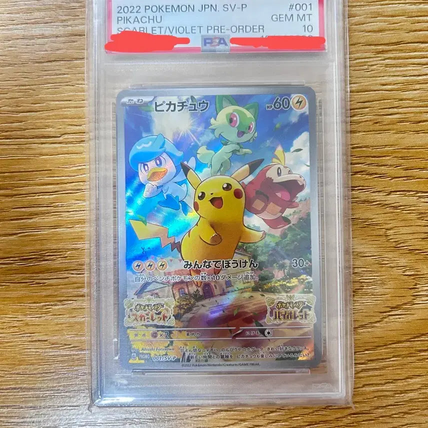 [BUNJANG] Pikachu PSA 10 Graded Card / 스바 피카츄 psa10  교환