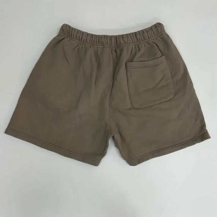 [BUNJANG] Fear of God Essentials Fleece Logo Shorts Beige XL / [XL] 피어오브갓 에센셜 플리스 쇼츠 하프 팬츠 반바지