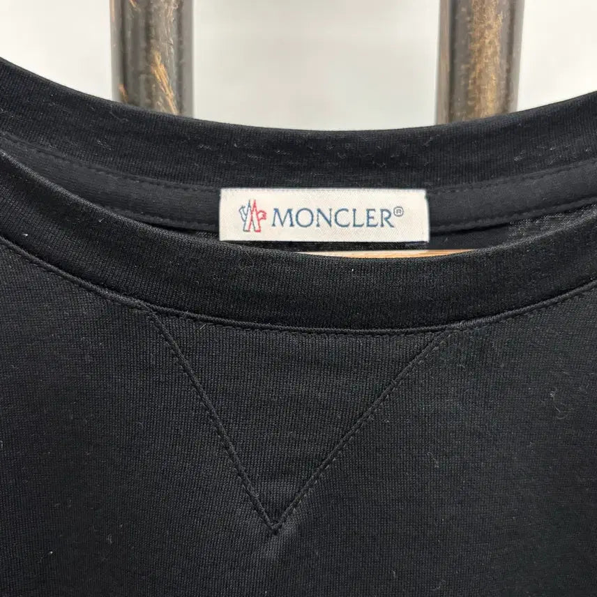[BUNJANG] Moncler Double Wappen T-Shirt, Black, 3XL / [3XL]몽클레어 더블와펜 반팔티