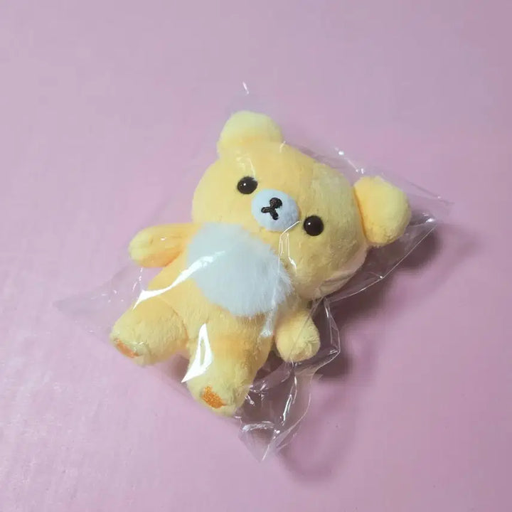 [BUNJANG] San-X Chairoikoguma 10th Anniversary Koguma Yellow Koguma Plush / 산엑스 차이로이코구마 5colors 치즈코구마 노란코구마 10주년 코구마