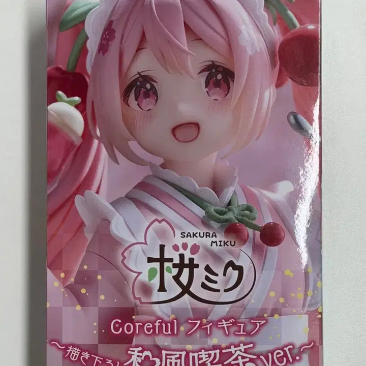 [BUNJANG] Taito Sakura Miku Coreful Teahouse Figure (Sealed) / 미개봉) 타이토 사쿠라 미쿠 코어플 찻집 피규어