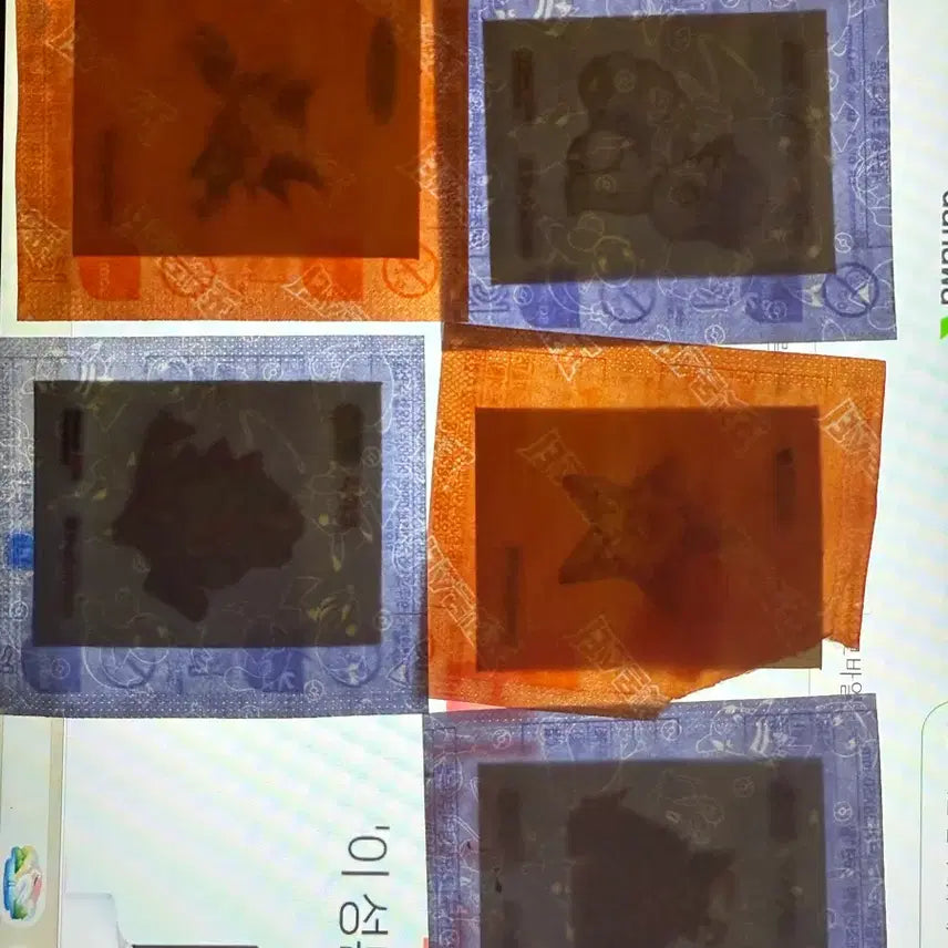 [BUNJANG] Pokemon Tteokbokki Seals Bundle Set / 포켓몬 띠부띠부씰 5종 급쳐