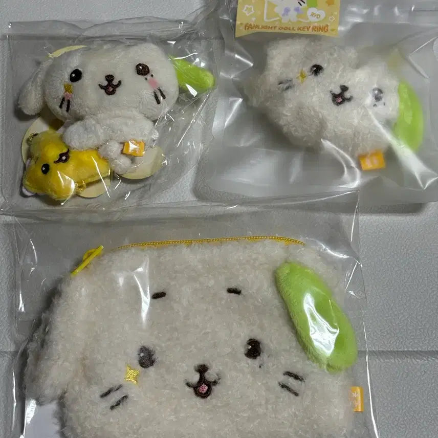 [BUNJANG] NCT WISH Ryo Ryori Doll Keyring Pouch Set (Sealed) / NCTWISH 료 룐룐 인형키링, 파우치 세트(미개봉)