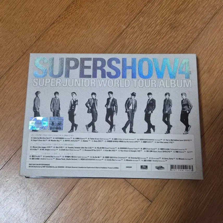 [BUNJANG] Super Junior Super Show 4 DVD / 슈퍼주니어 슈퍼소4 사퍼쇼 DVD