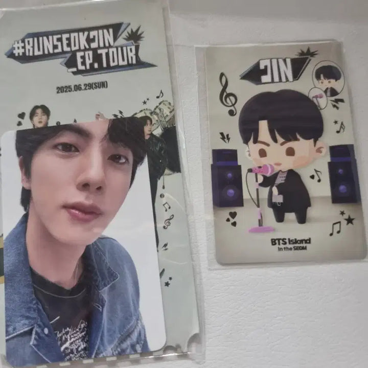 [BUNJANG] BTS Jin Run BTS Go-yangg Amazon Photocard &amp; In the SOOM Character Card Set / bts진 런석진 고양 아미존 포카