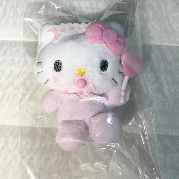 [BUNJANG] Sanrio Baby Hello Kitty Angel &amp; Devil Series Angel Doll Keychain / 새상품)산리오 천사악마시리즈 베이비 헬로키티 천사 인형 키링