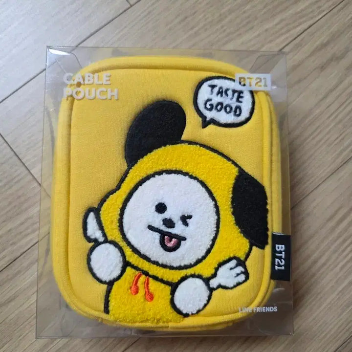 [BUNJANG] BT21 Chimmy Cable Pouch / BT21 치미 케이블 파우치