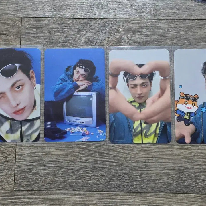 [BUNJANG] ATEEZ Hongjoong Aniteez Popup Photocard Set / 에이티즈 홍중 애니티즈 팝업 트레카 세트 포카