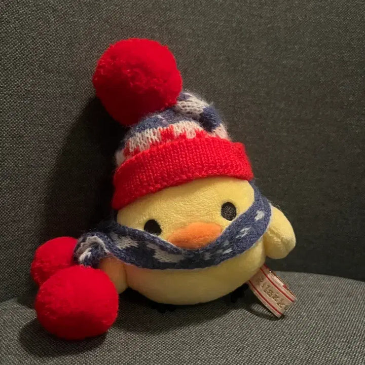[BUNJANG] Kiiroitori 8th Anniversary Classic Plush Keychain / 키이로이토리 키이 고전 인형 키링