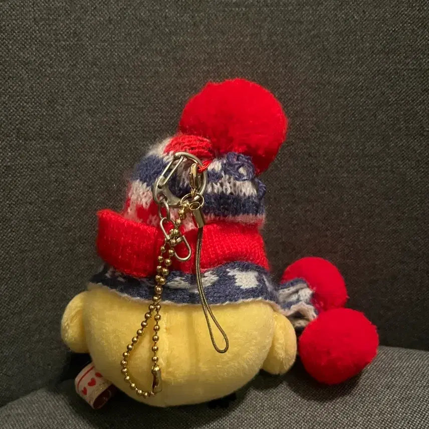 [BUNJANG] Kiiroitori 8th Anniversary Classic Plush Keychain / 키이로이토리 키이 고전 인형 키링