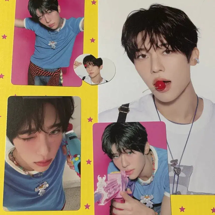 [BUNJANG] NCT WISH Sion Sigg Ode to Love Photocard Poster Bundle Set / Nct wish 엔시티 위시 시온 시그 오드투러브 포카 포스터 세븐일레븐