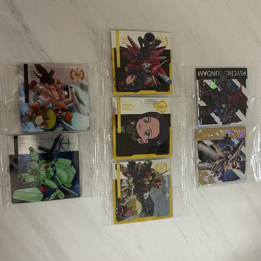 [BUNJANG] Gundam Wafer Seal Bundle Set (Including Secret, MR2, SEC3) / 건담 웨하스 씰 일괄 판매합니다 (시크릿, mr2, sec3 포함)