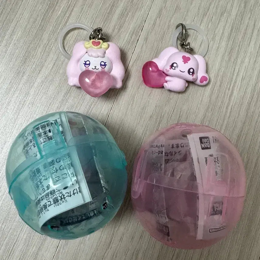 [BUNJANG] Bandai Petit Cure Accessory Heart Collection Charm Gacha / 반다이 쁘띠큐어 메지루시 액세서리 하트 컬렉션 키링 가챠