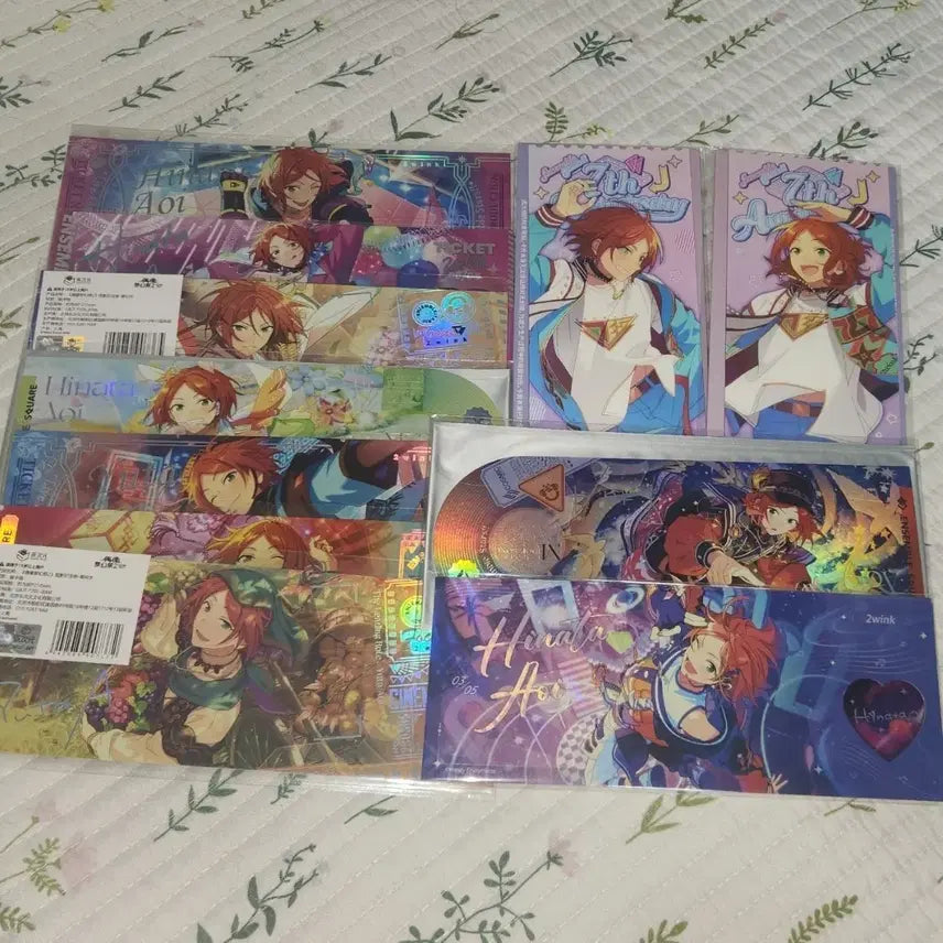 [BUNJANG] Ensemble Stars Twinkles Hinata Yuuta Ticket Bundle Set / 앙스타 트윙크 히나타 유우타 티켓 일괄
