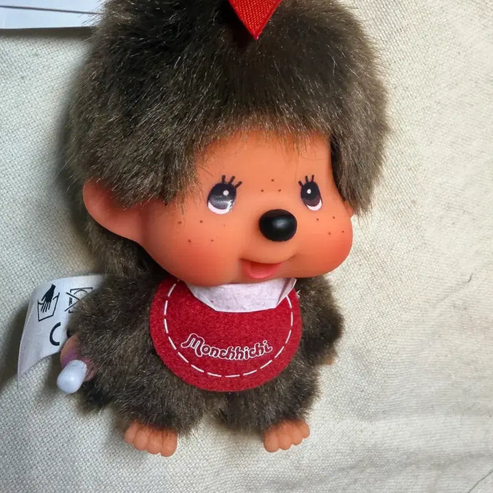 [BUNJANG] Monchhichi Big Head SS Keychain / 유럽 몬치치 빅헤드 SS 키링 여아 새제품