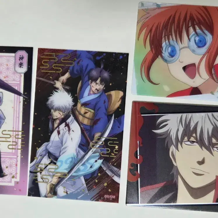 [BUNJANG] Gintama Yoshivara Grand Flame Clear Card Bundle Set / 일괄가격> 은혼 요시와라대염상 랜덤클리어카드 웨하스카드 사카타긴토키카구라