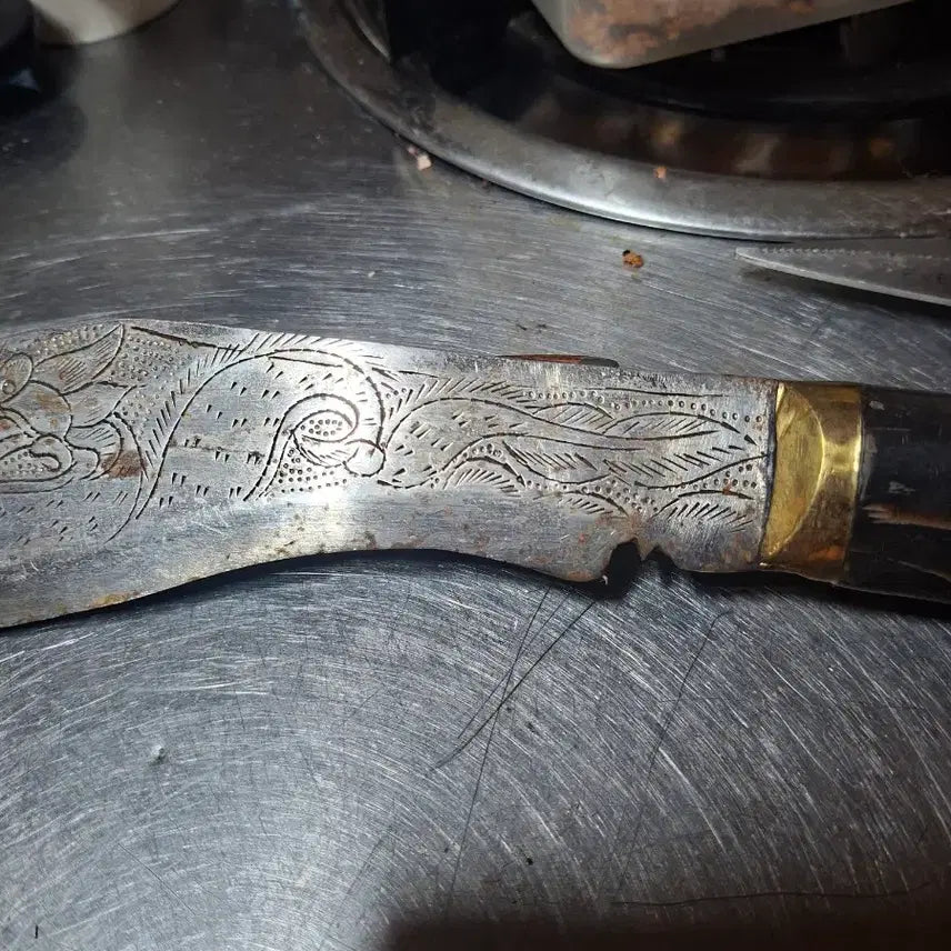 [BUNJANG] Authentic Gurkha Kukri Knife - 42cm / 네팔 쿠쿠리 나이프