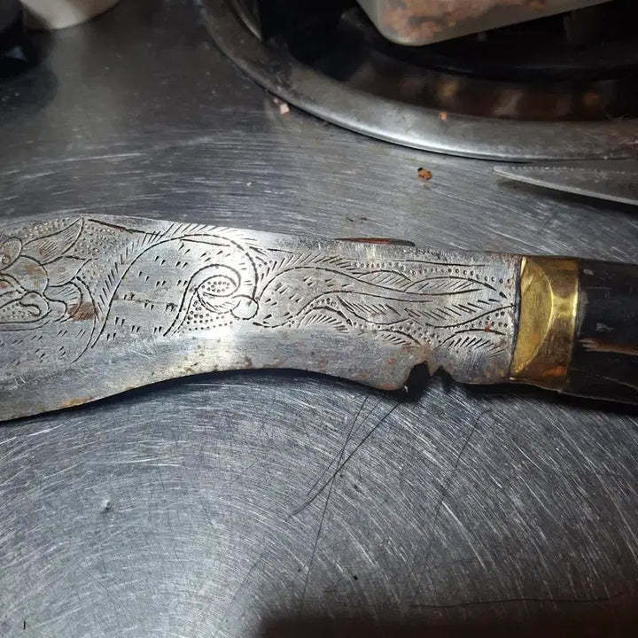 [BUNJANG] Authentic Gurkha Kukri Knife - 42cm / 네팔 쿠쿠리 나이프