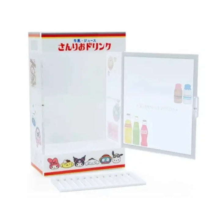 [BUNJANG] Sanrio Retro Makgwaja Main Store Drink Refrigerator Acrylic Case / 산리오 레트로 막과자 본점 드링크 냉장고풍 아크릴케이스