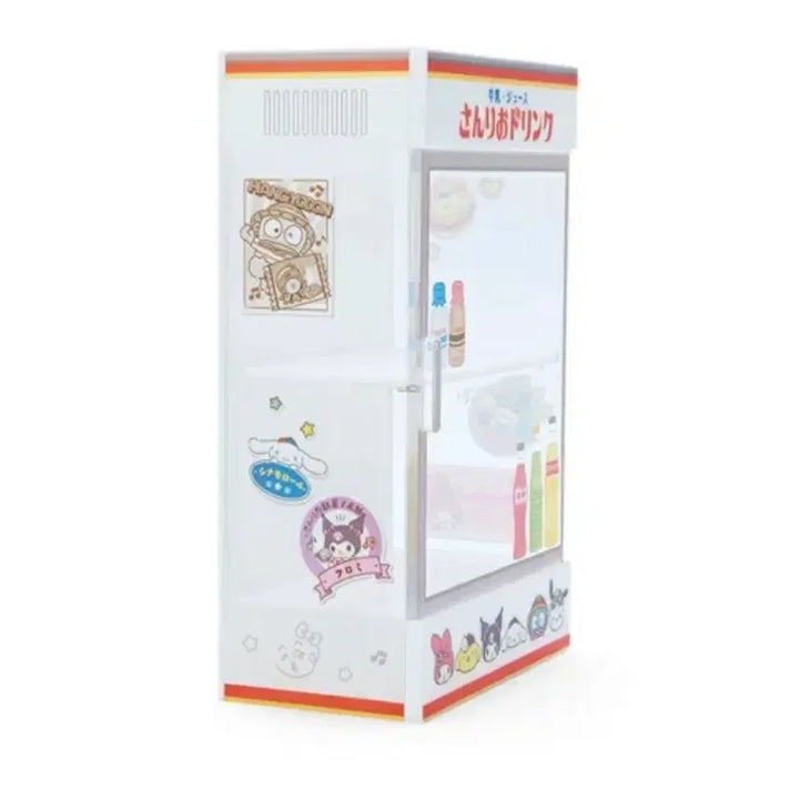 [BUNJANG] Sanrio Retro Makgwaja Main Store Drink Refrigerator Acrylic Case / 산리오 레트로 막과자 본점 드링크 냉장고풍 아크릴케이스