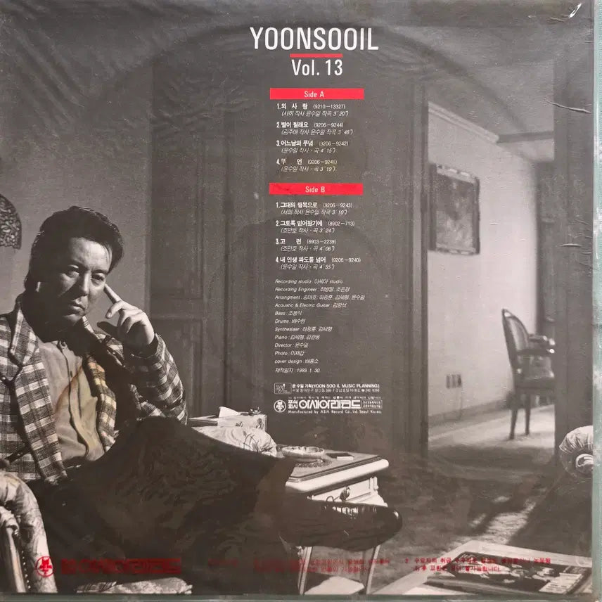 [BUNJANG] Yoon Soo-il 13th Album Unsealed LP / 윤수일 13집 미개봉 LP