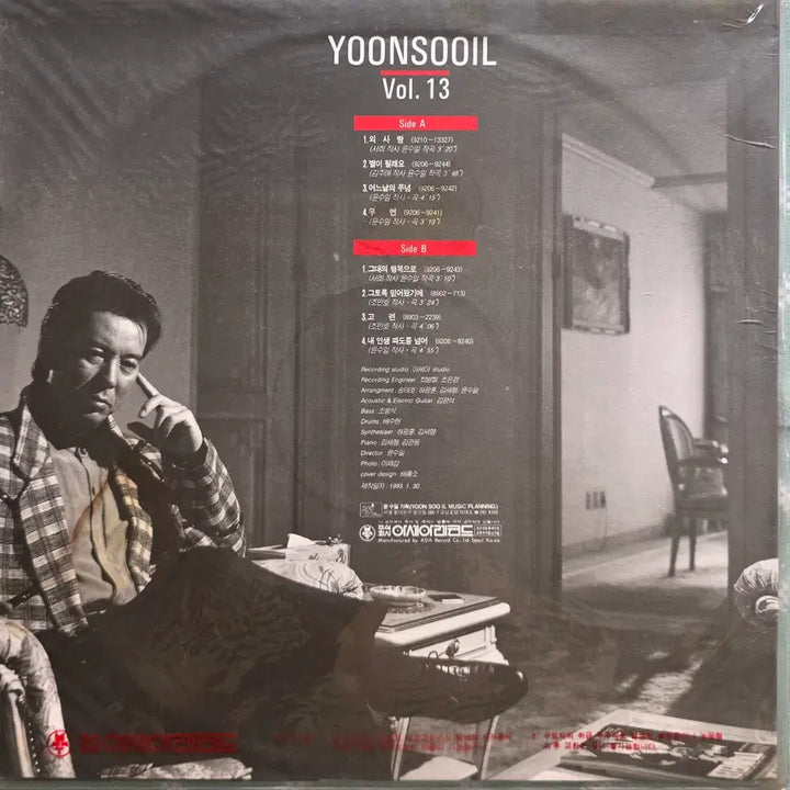 [BUNJANG] Yoon Soo-il 13th Album Unsealed LP / 윤수일 13집 미개봉 LP