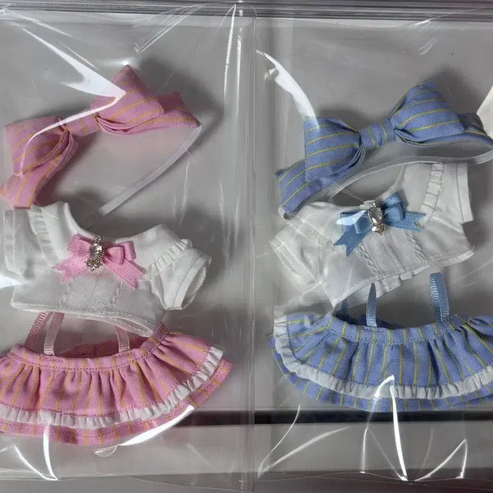 [BUNJANG] 10cm Doll Clothes Ninimal Candy Set / 10cm 인형옷 니니멀 캔디
