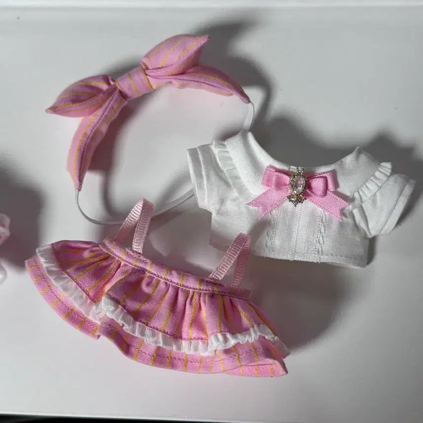 [BUNJANG] 10cm Doll Clothes Ninimal Candy Set / 10cm 인형옷 니니멀 캔디