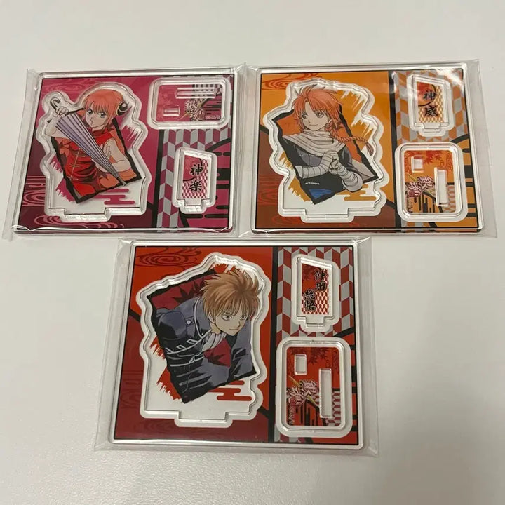 [BUNJANG] Gintama Kagura Sougo Kamui Figure Acrylic Standee / 은혼 피겨아크릴 카구라 소고 카무이